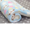 Cozy Flannel Pet Sleeping Mat for Dogs and Cats