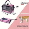 Soft-Sided Pet Carrier for Large and Medium Cats & Dogs