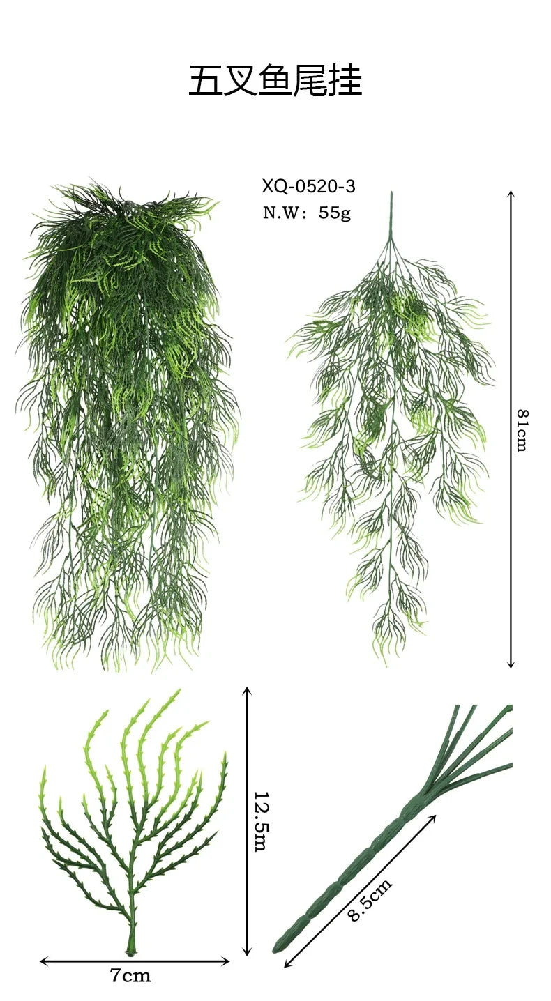 Artificial Persian Fern Hanging Vines for Home Decor