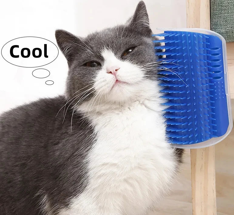 Eck-Kratzbürste für Katzen