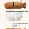 Squeaky Sausage Plush Chew Toy for Dogs