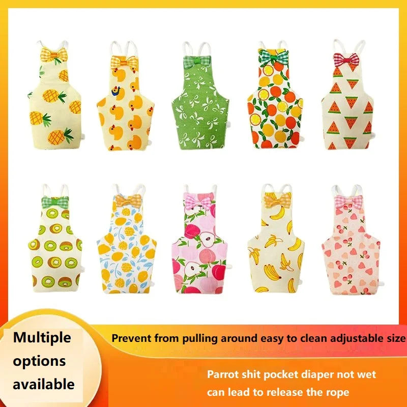 Coucheculier réutilisable pour perroquets