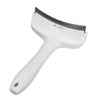 Pet Deshedding Brush with V-Tooth Comb - Gentle Undercoat Rake for Dogs & Cats