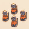 Colorful Cartoon Cat & Animal Enamel Charms for DIY Jewelry Making