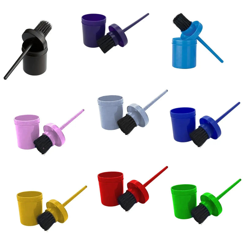 Brosse à sabots de cheval ergonomique avec distributeur de graisse intégré