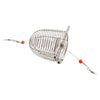 Bol d'alimentation en acier inoxydable pour crevettes