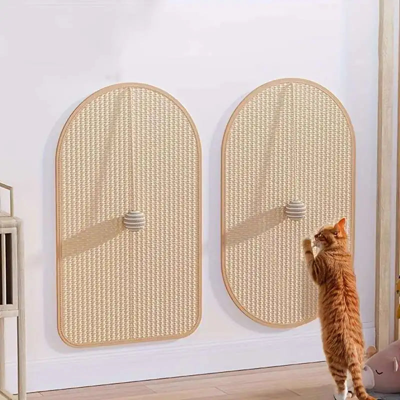 Durable Sisal Cat Scratch Pads and Wall Scratching Boards