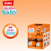 ZURU My Mini Baby Pumpkin Patch blind box collectible doll in an orange box with several baby figures.