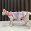 Striped Stretchy Pet Tank Top for Cats and Small Dogs
