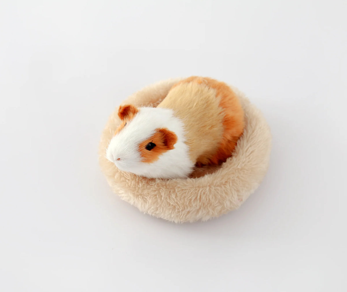 Plush Cozy Nest Bed for Small Pets