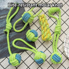 Durable Rope Ball Dog Toy for Chewing and Interactive Play