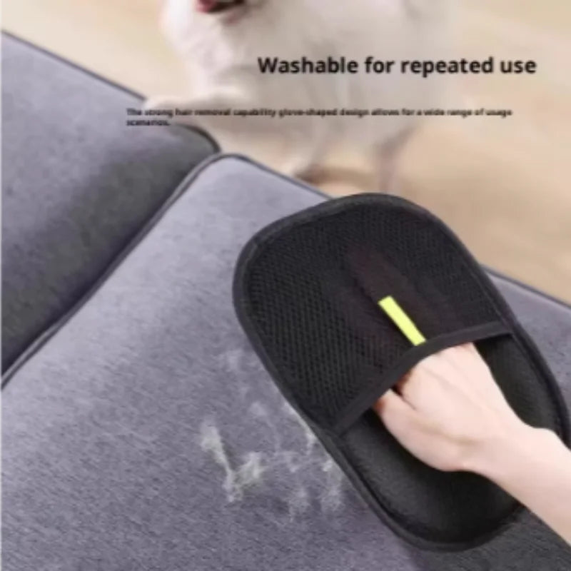 Pet Grooming Gloves for Dog and Cat Hair Removal