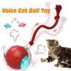 Interactive Rolling Cat Toy Ball with Smart Obstacle Avoidance