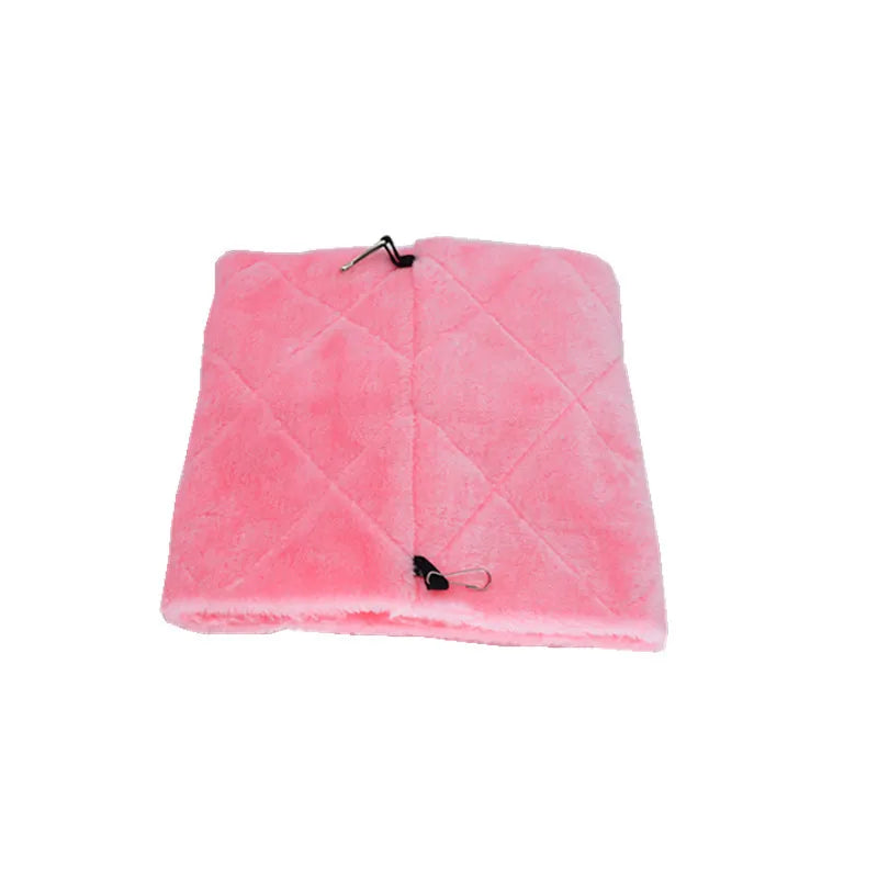 Plush Hanging Bird Hammock Tent with Hooks