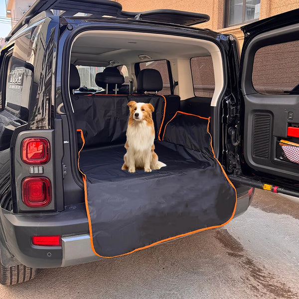 Waterproof Dog Car Seat Cover and Trunk Hammock
