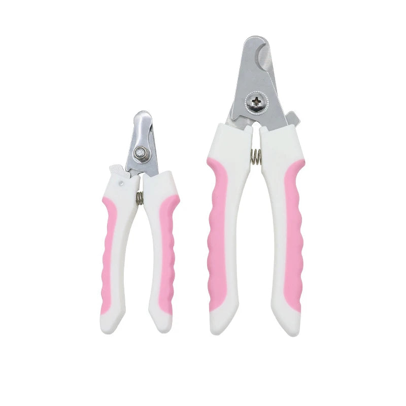 Surgical-Grade Stainless Steel Pet Nail Clippers for Dogs & Cats