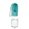 Portable Leakproof Dog Water Bottle with Built-In Drinking Bowl