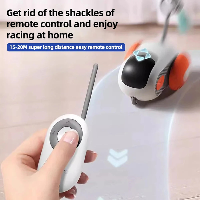 Smart Remote-Controlled Cat Toy Car