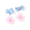 Floral Dog Hair Bows - Cute Topknot Clips for Small Breeds