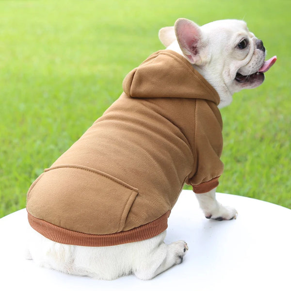Suéter con Capucha Acogedor para Perros Pequeños