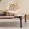 Elevated Pet Bed with Detachable Frame and Breathable Mesh