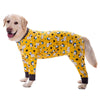 Cartoon Print Cotton Pajamas for Medium and Large Dogs