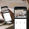Distributeur automatique intelligent pour animaux avec caméra