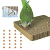 Bird Paper Parakeet Shredding Toy With Cork Parrot Perch