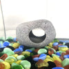Ceramic Aquarium Cave Decor for Cichlids & Shrimp