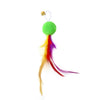 Interactive Cat Feather Toy with Bell