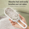Brosse de toilettage électrique pour animaux avec fonction vapeur