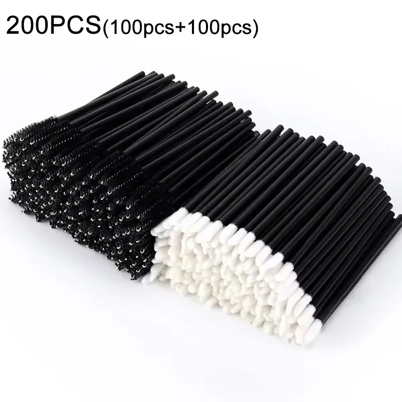 Disposable Eyelash Brushes for Makeup & Brow Grooming