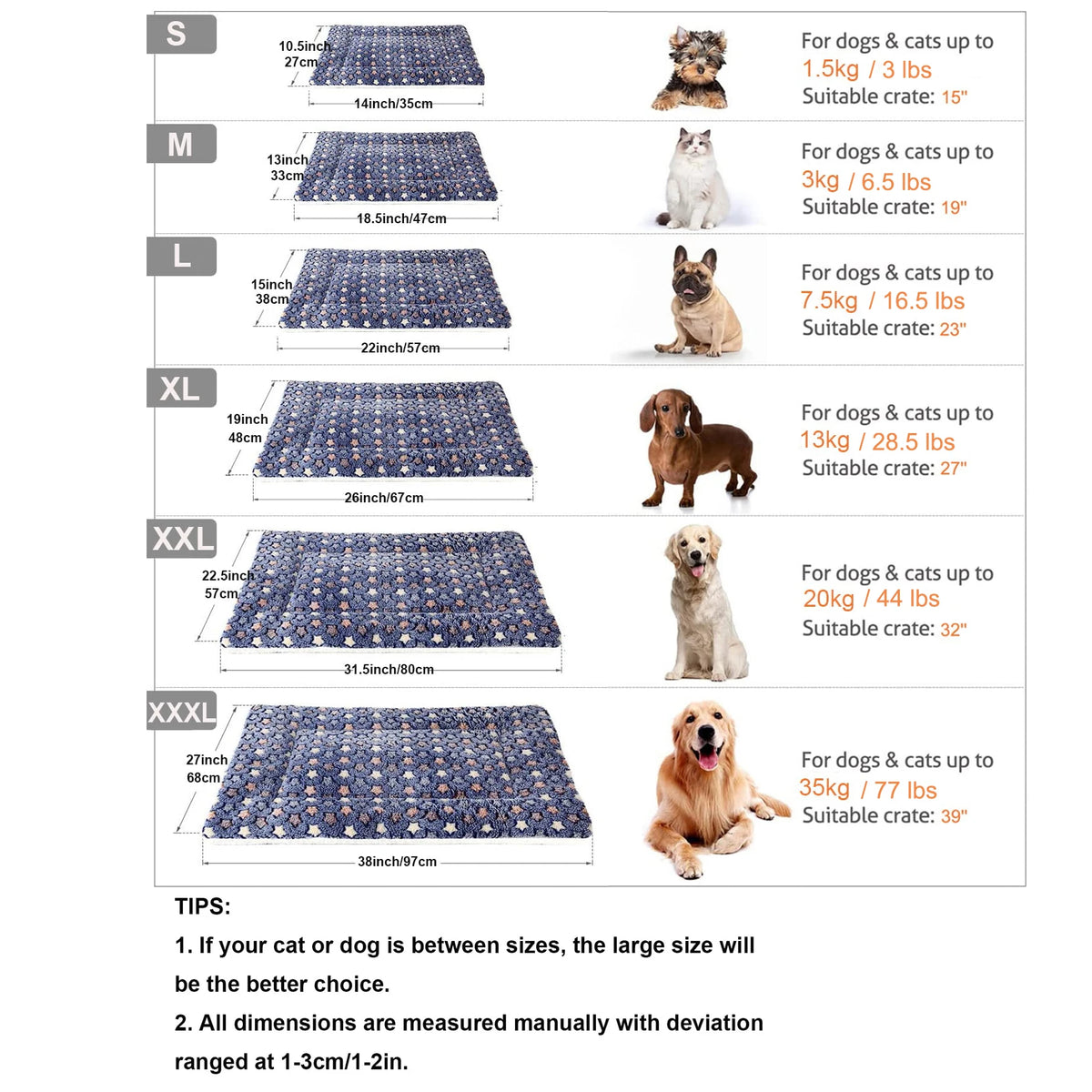 Cozy Flannel Pet Sleeping Mat for Dogs and Cats