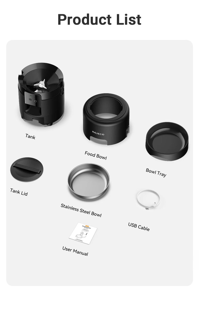 Dispensador de comida para mascotas con Wi-Fi y control por app