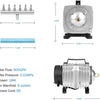 High-Output Aquarium Air Pump with 6-Way Splitter