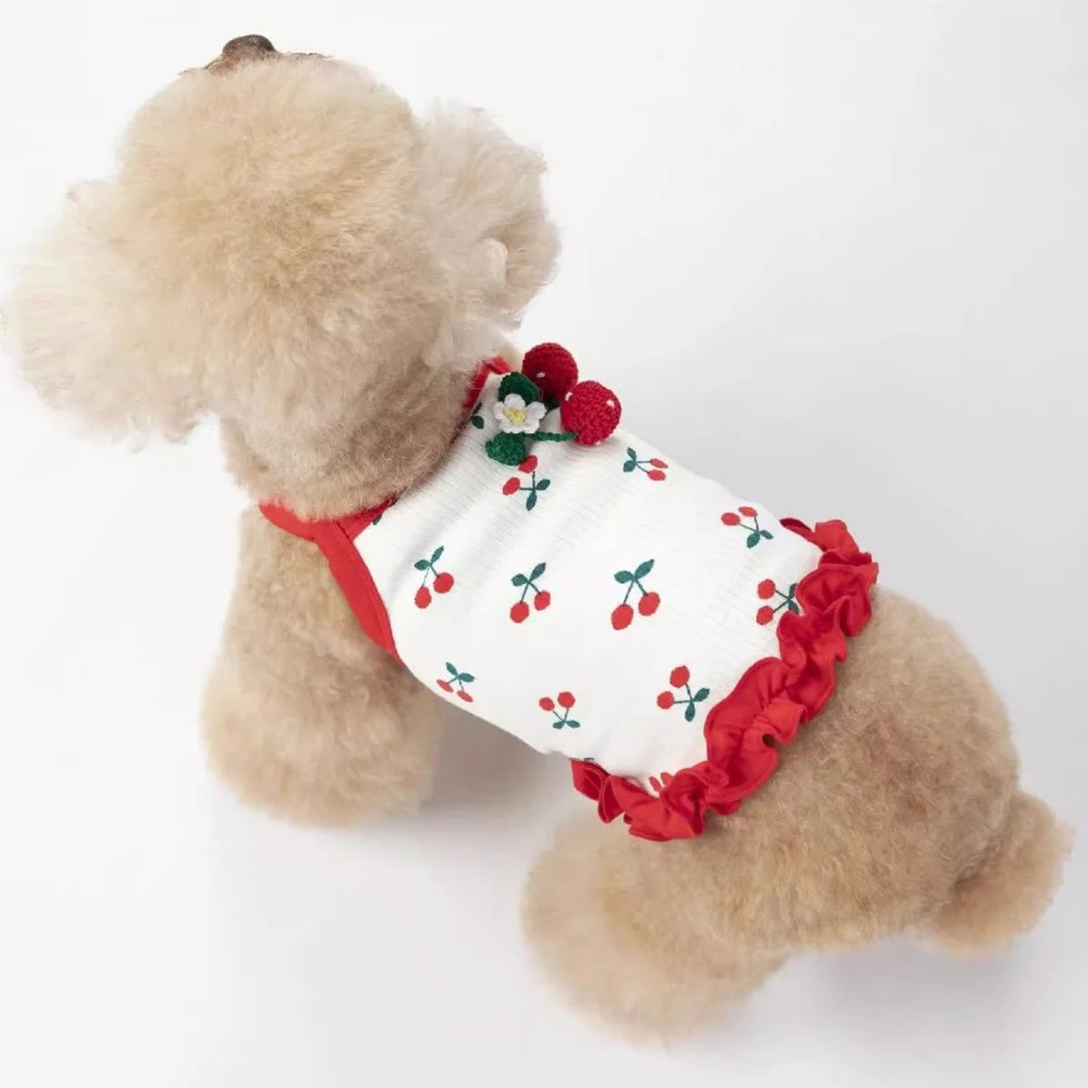 Cherry Print Cooling Vest for Small Dogs and Cats
