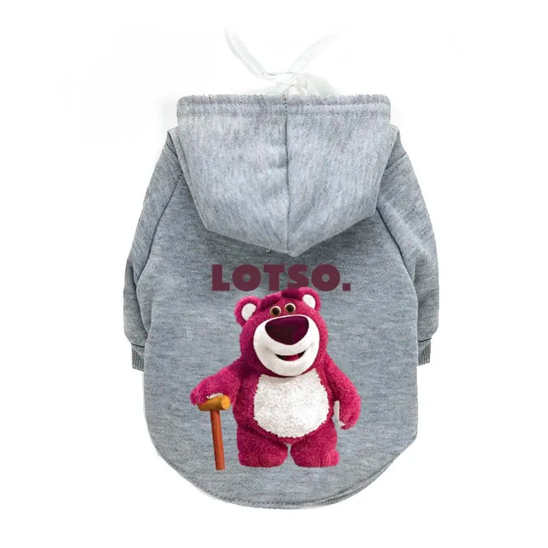 هودي كلب شتوي من ديزني معطف كرتوني دافئ