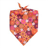 Floral Dog Bandanas with Adjustable Fit