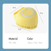 Silicone Pet Bath Massage Brush with Foam Dispenser
