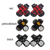 Breathable Anti-Slip Dog Socks with Paw Print Design (4-Pack)