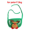 Christmas Pet Hat and Bandana Set for Cats and Small Dogs