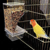 Stainless Steel Automatic Bird Feeder and Drinker for Parakeets