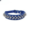Punk Rivet Spiked Leather Dog Collar