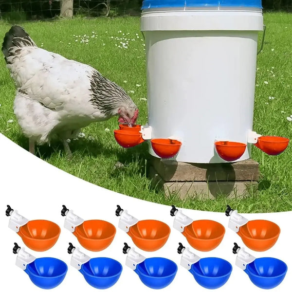 Automatic Chicken Waterer Kit - 4 Pack