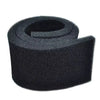 Black aquarium biochemical sponge filter with a cylindrical shape