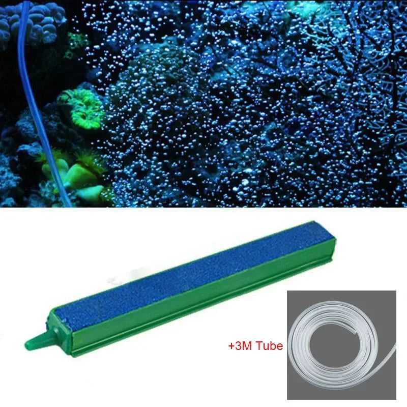 Barre de pierre poreuse pour aquarium