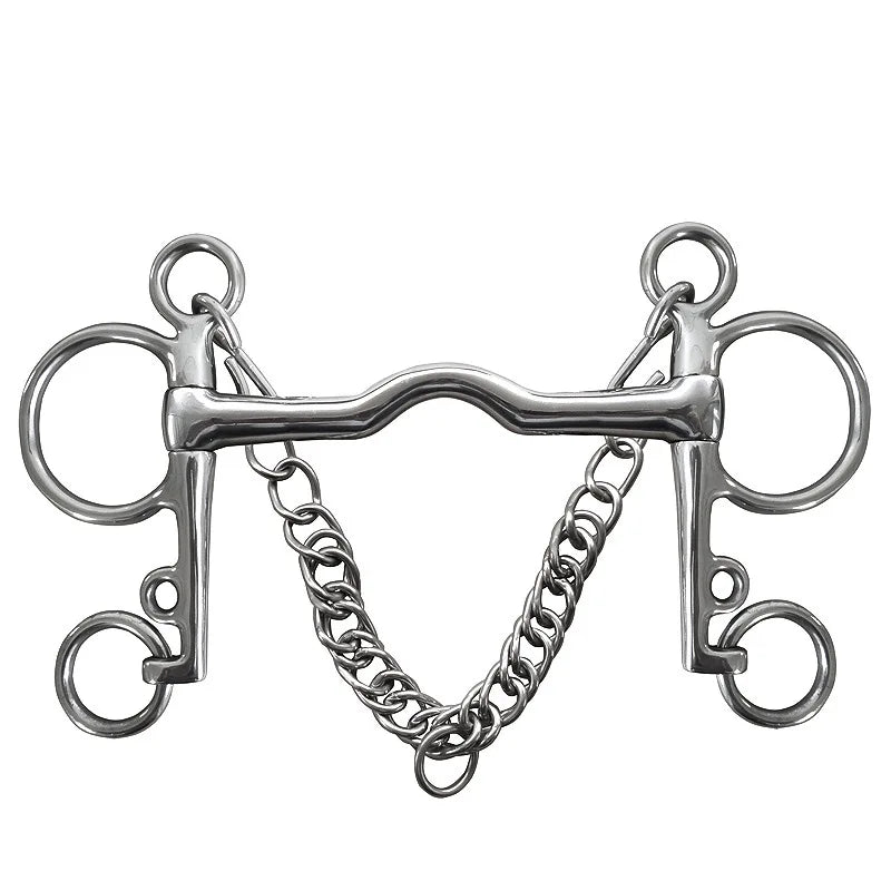Mors à bride pour l'entraînement et le dressage équestre