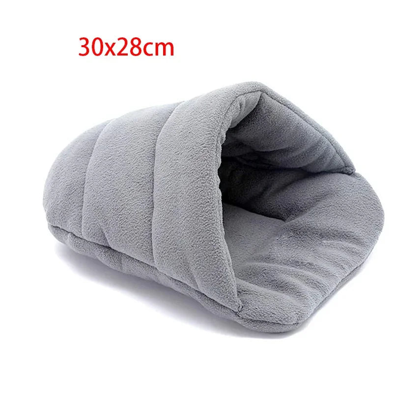 Lit-Tanière en Polaire Doux pour Petits Animaux