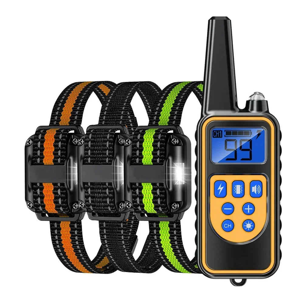 Rechargeable Dog Training Collar with Remote Control
