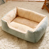 Coussin de lit doux en peluche pour animaux